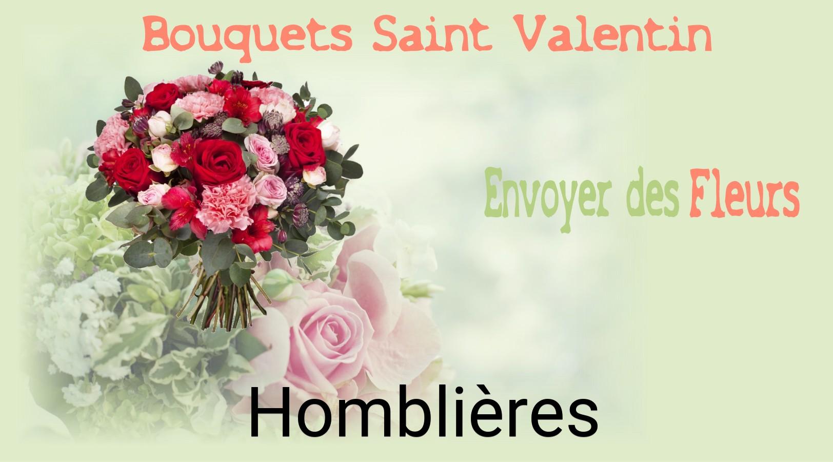 Roses de Saint-Valentin livrées à Homblières